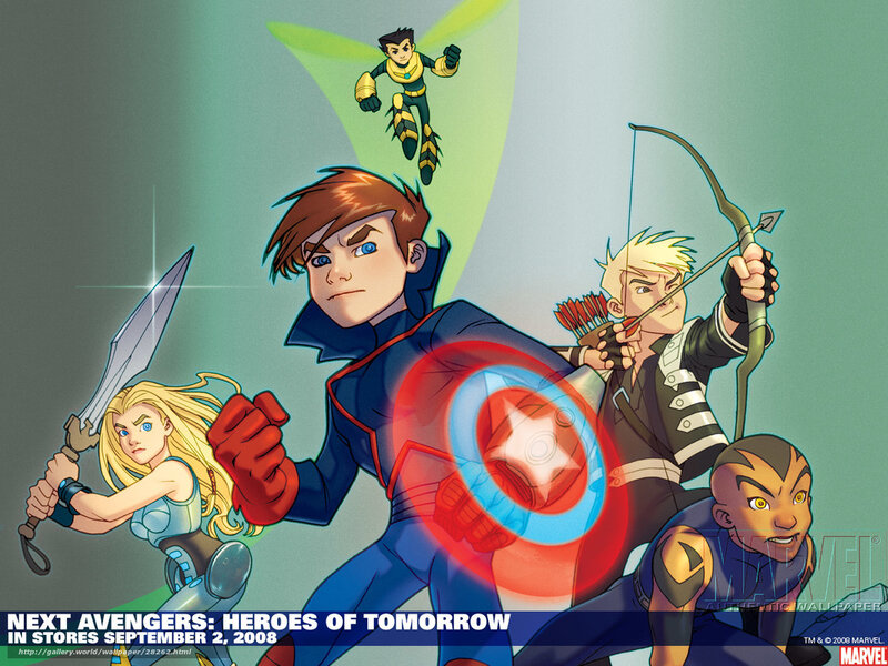 Young Superheroes in Action