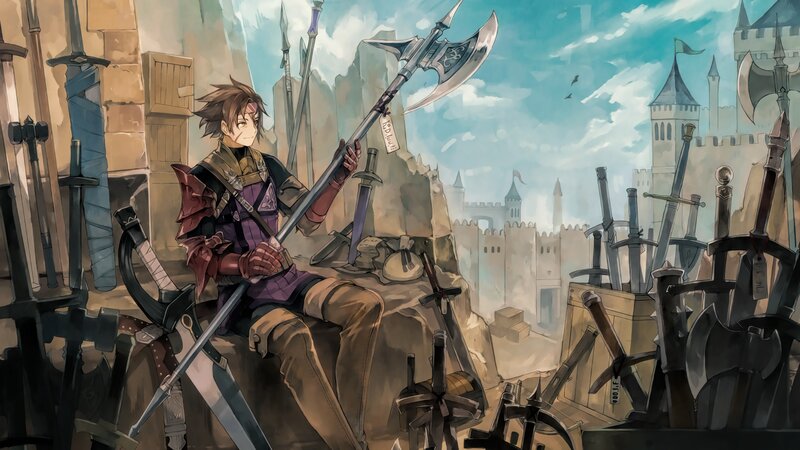 Young Warrior with Axe