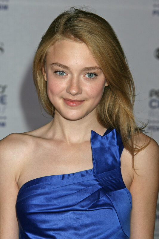 Young Woman in Blue Dress — Neutral, Photograph