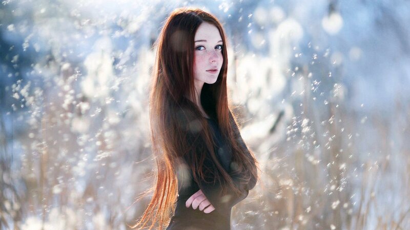 Young Woman in Field