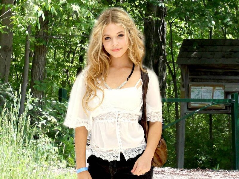 Young Woman in Forest