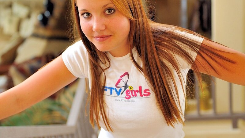 Young woman in FTV girls t-shirt