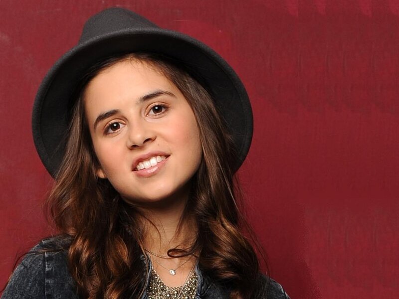 Young Woman in Hat — Red