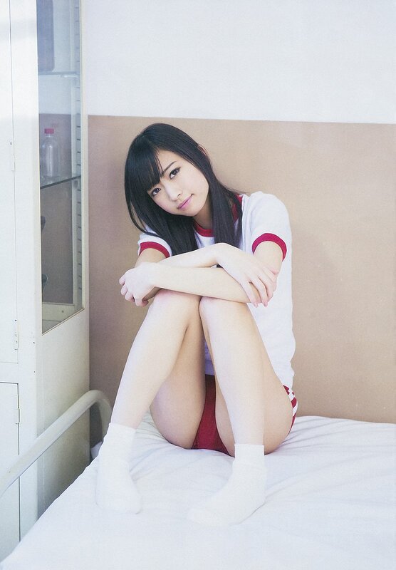 Young Woman on Bed — White, Calm, Photograph, Closet