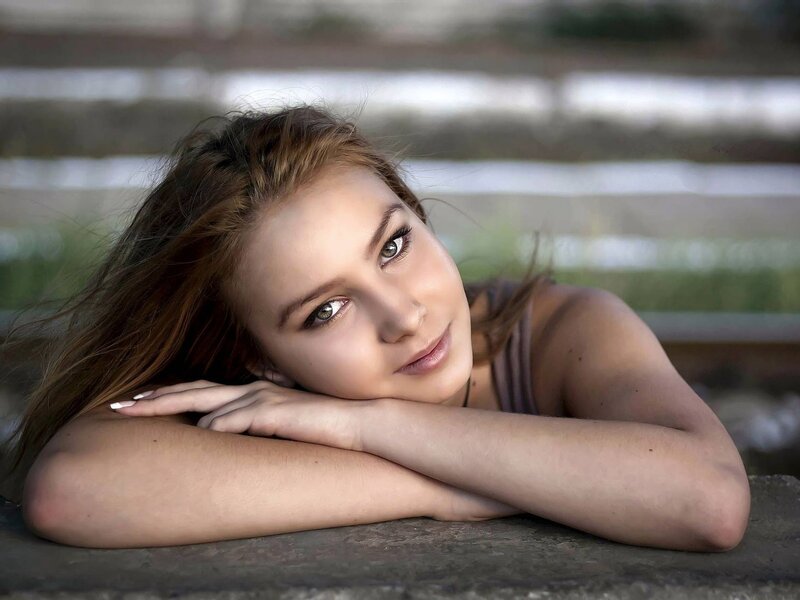 Young Woman Resting