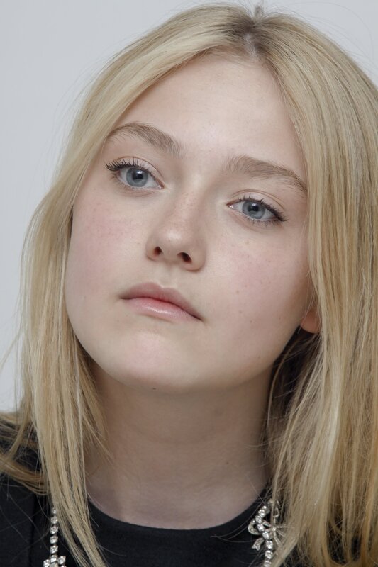 Young Woman with Blonde Hair — Neutral, Photograph, Blonde Hair, Blue Eyes, Necklace
