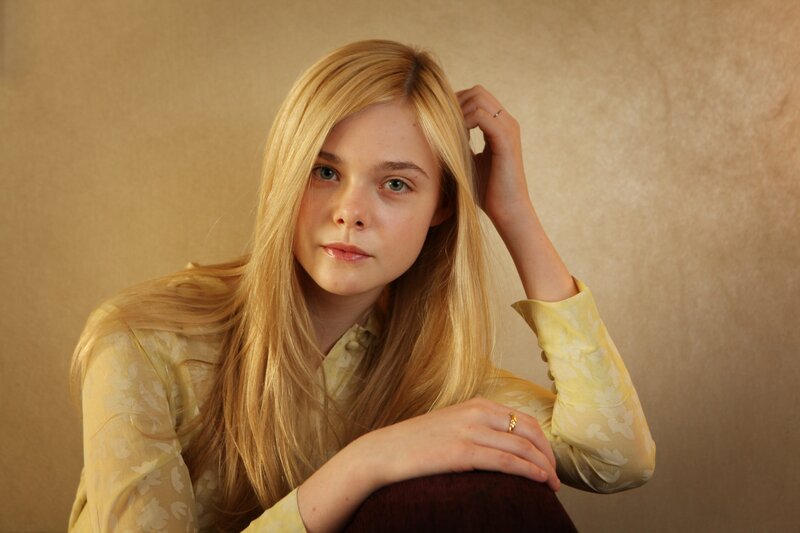 Young Woman with Blonde Hair — Yellow, Calm