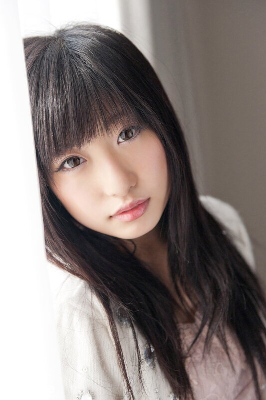 young woman with dark hair
