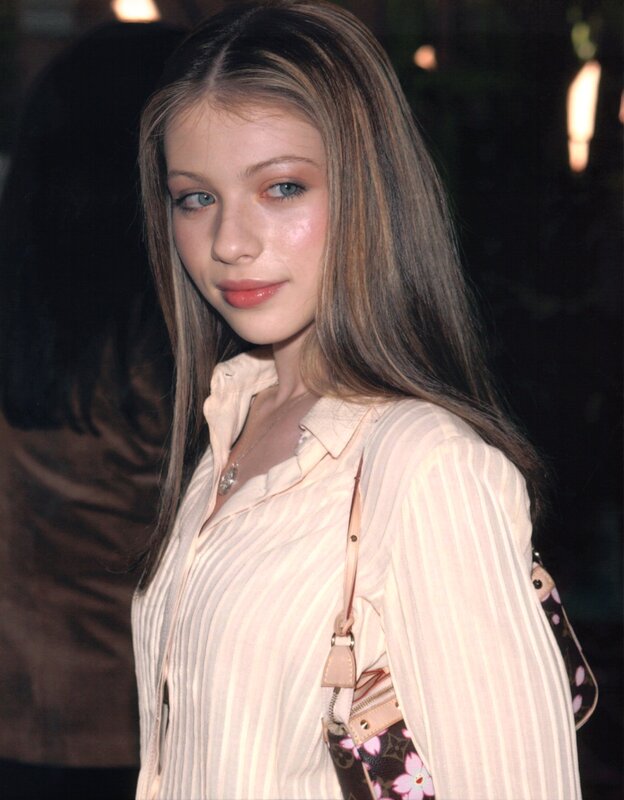 young woman with long hair