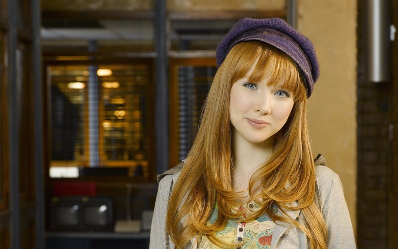 Young Woman with Red Hair — Neutral, Photograph