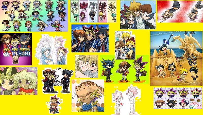 Yu-Gi-Oh! Characters Collage