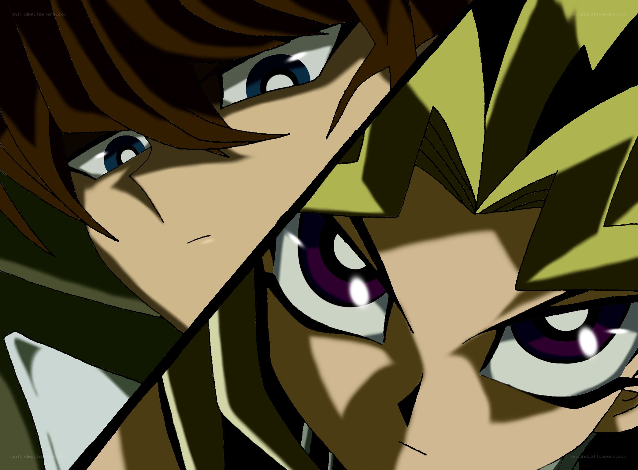 Yu-Gi-Oh! duel close-up