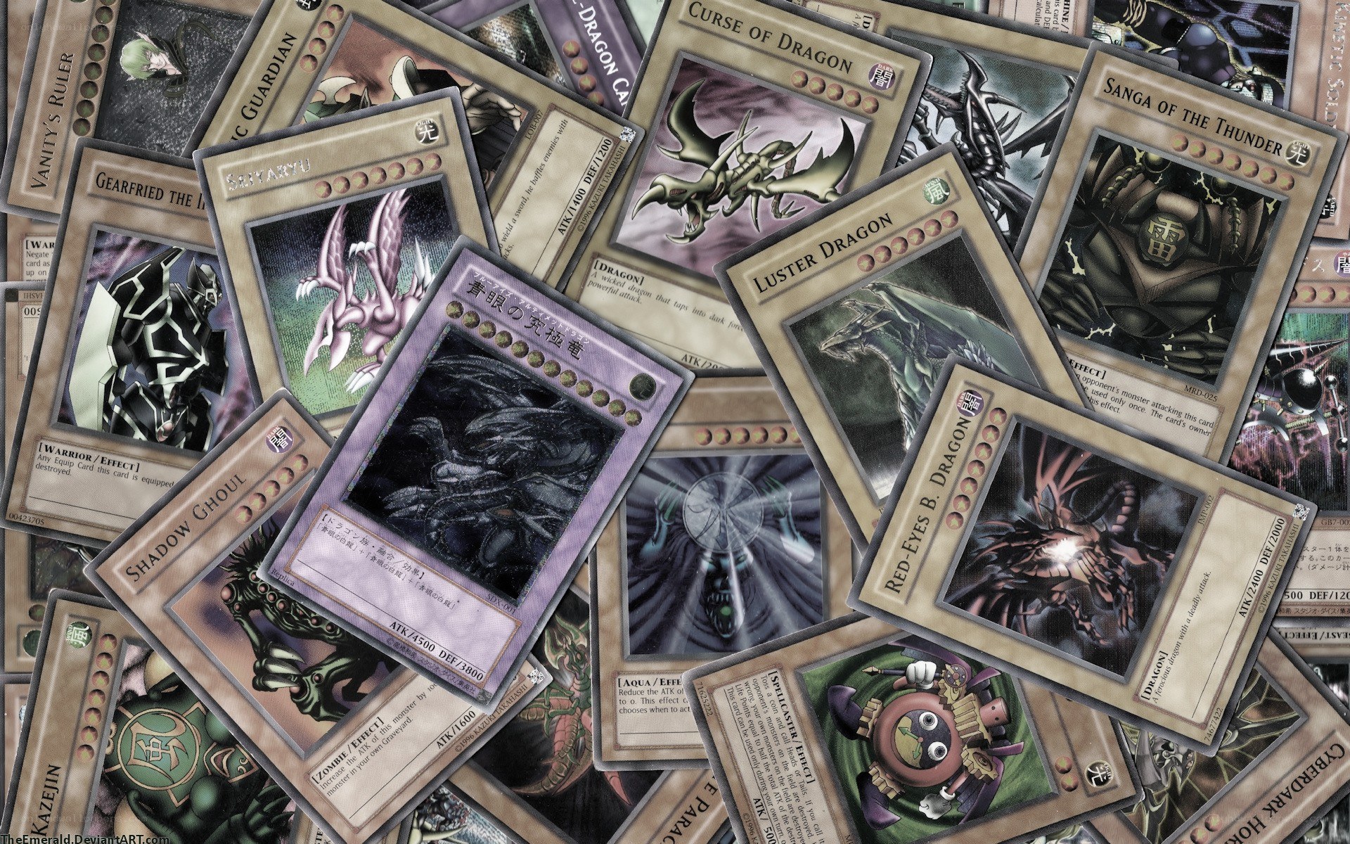 Yu-Gi-Oh! trading cards collection