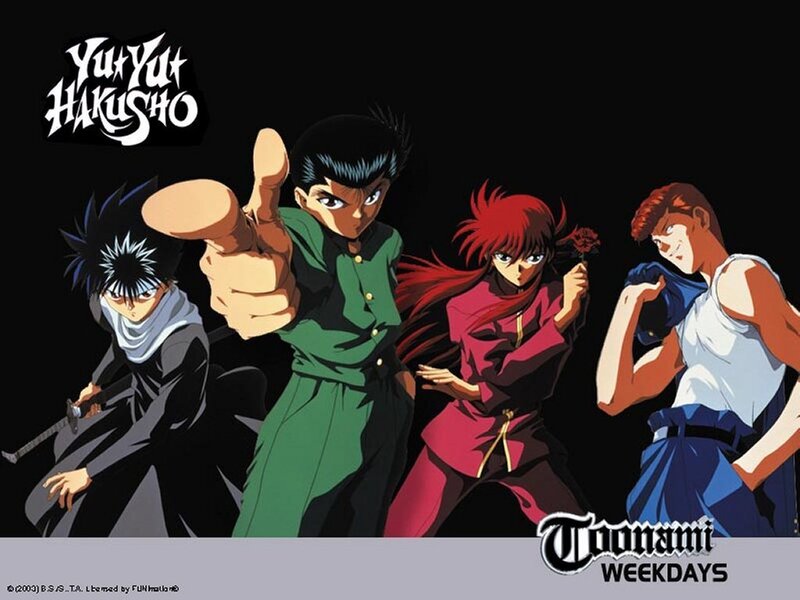 Yu Yu Hakusho anime characters