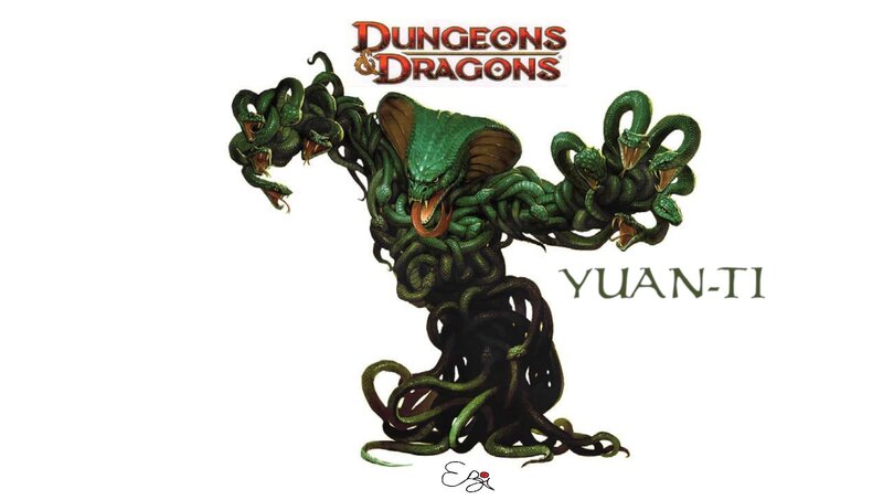 Yuan-ti from Dungeons & Dragons