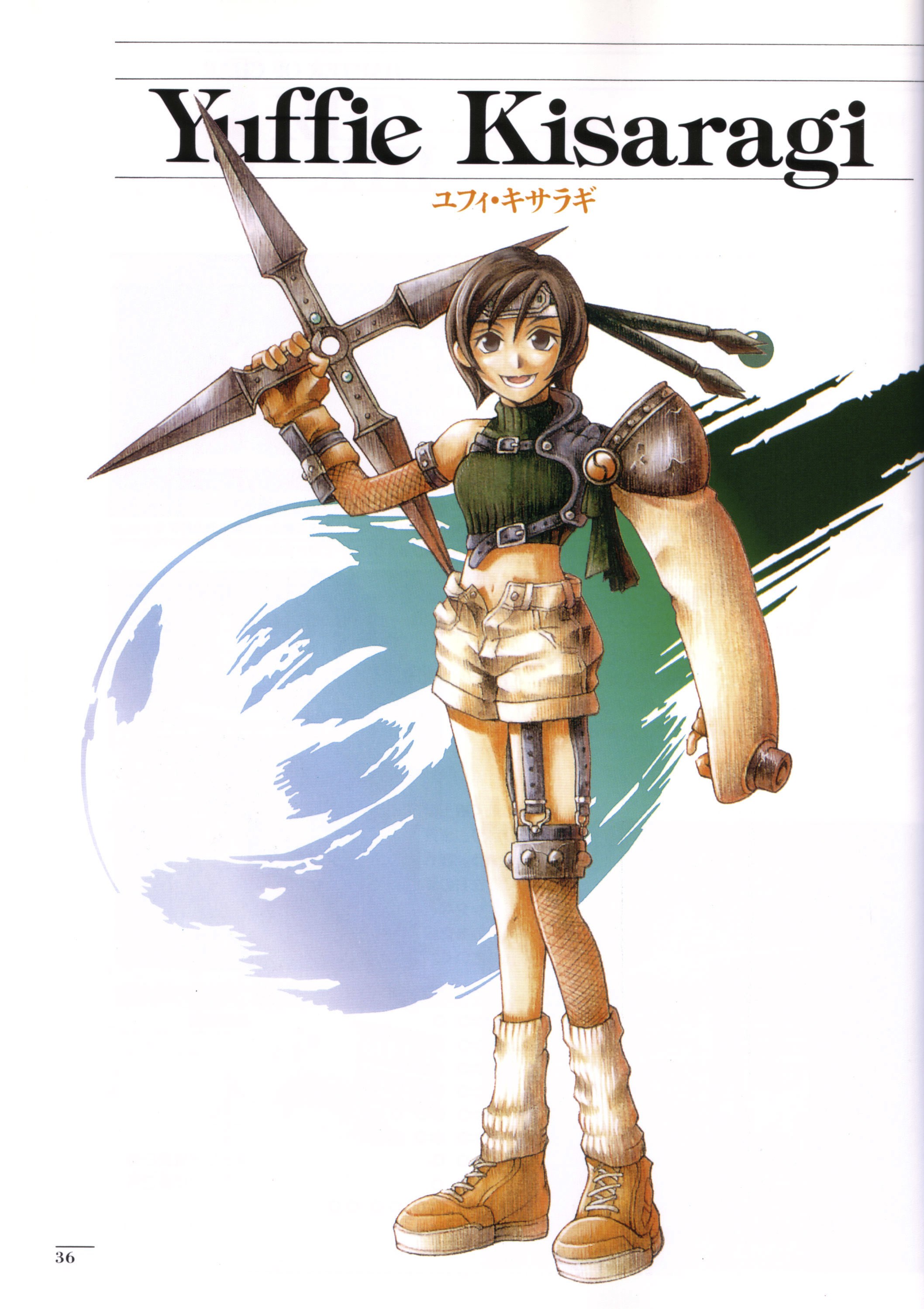 Yuffie Kisaragi character art
