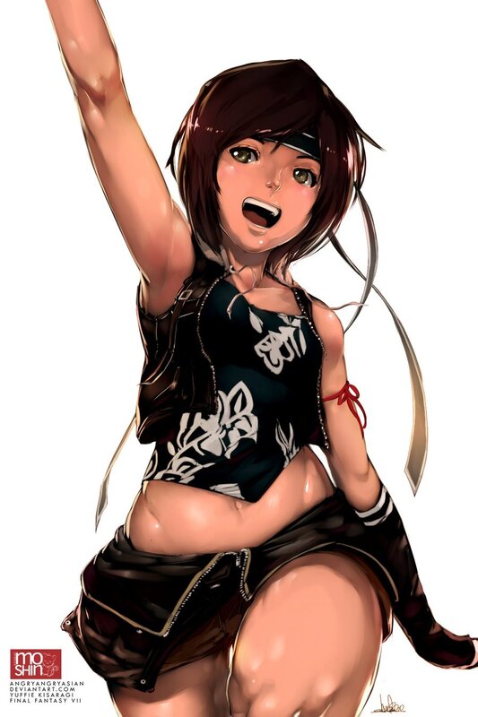 Yuffie Kisaragi in action