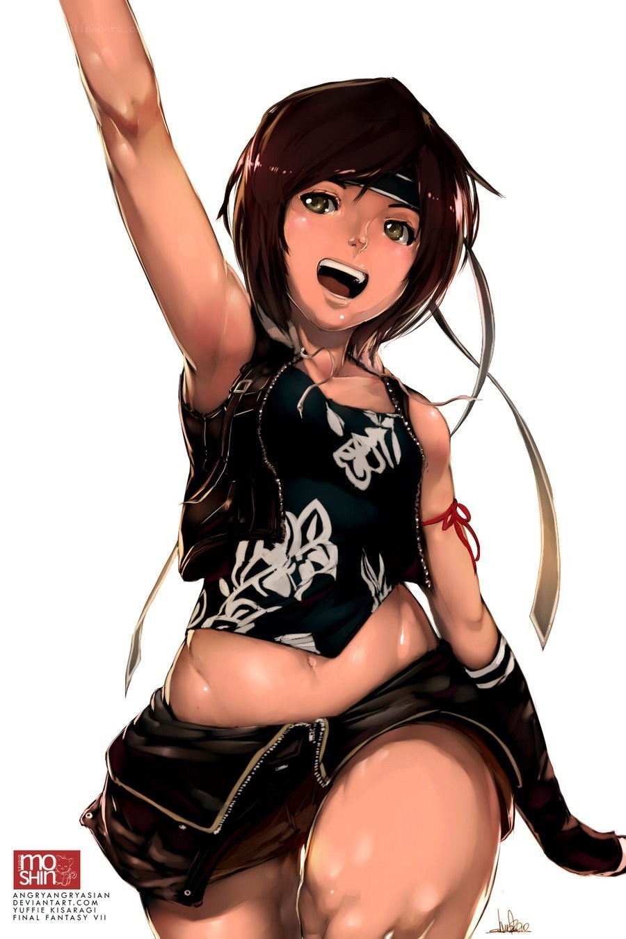 Yuffie Kisaragi in action