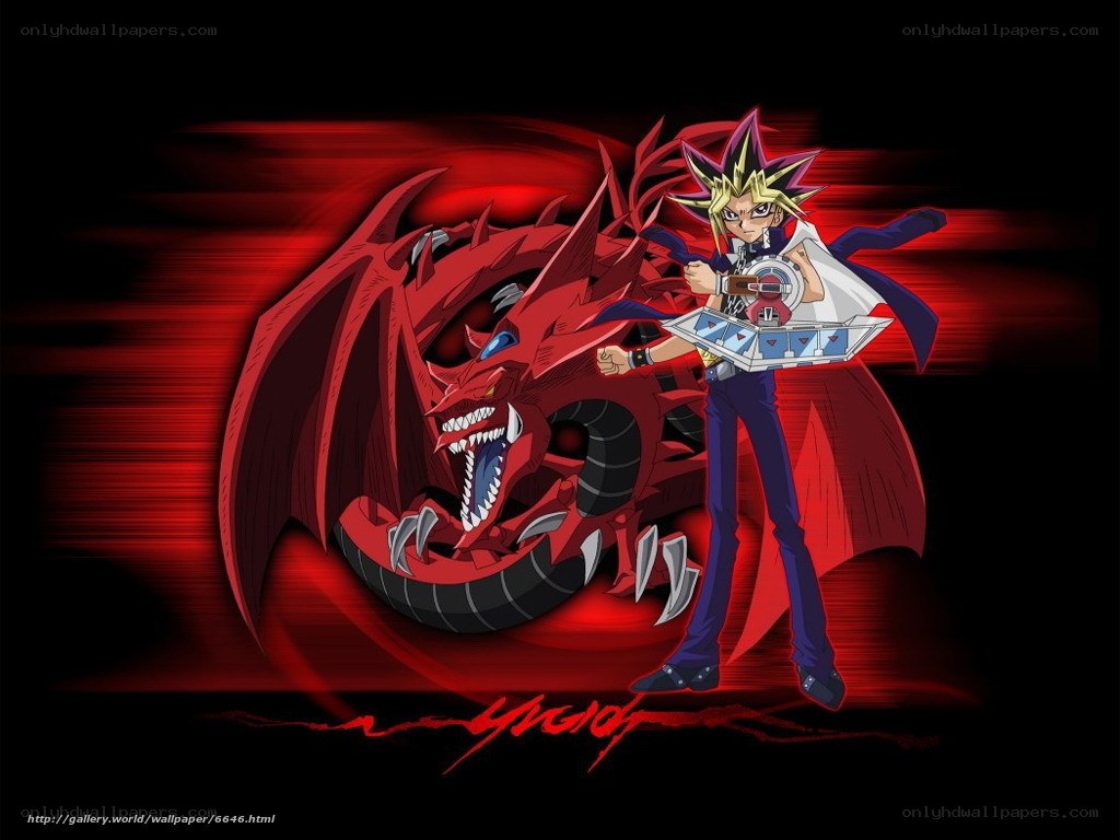 Yugi and Red Dragon