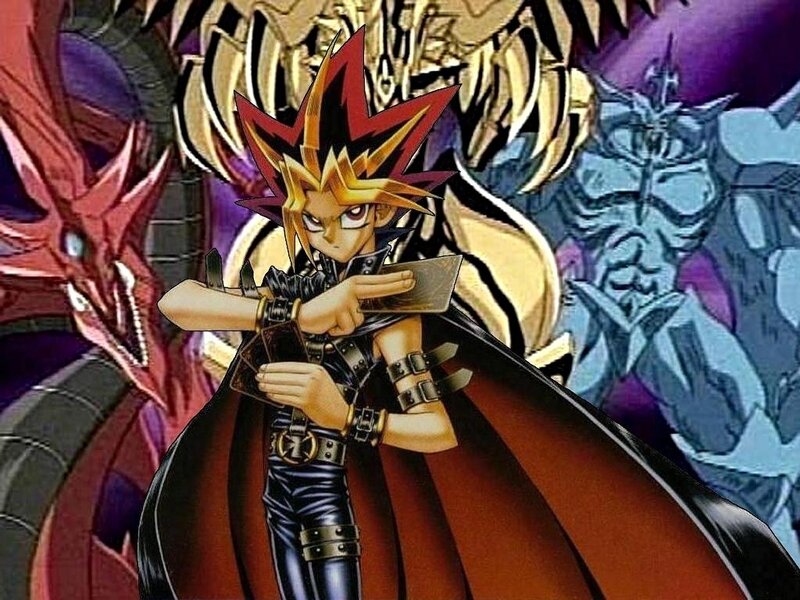Yugi Muto with Monsters — Black