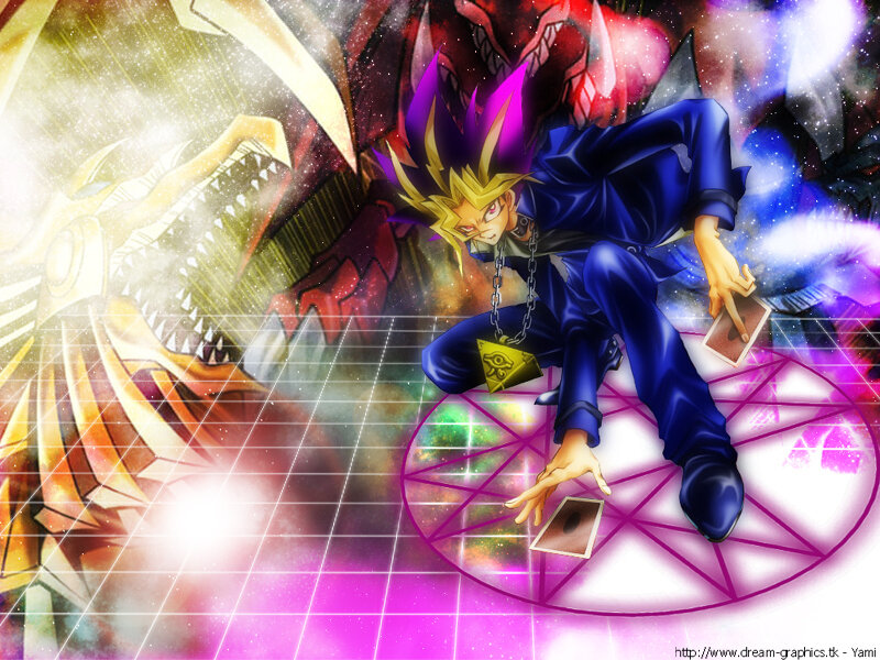 Yugi Muto with Monsters