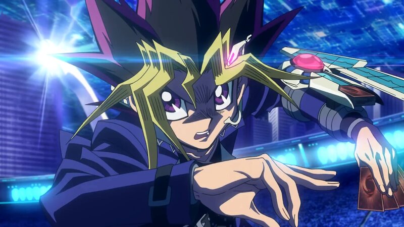 Yugi Mutou in Duelist Stance