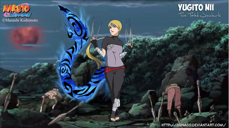 Yugito Nii with Blue Tail