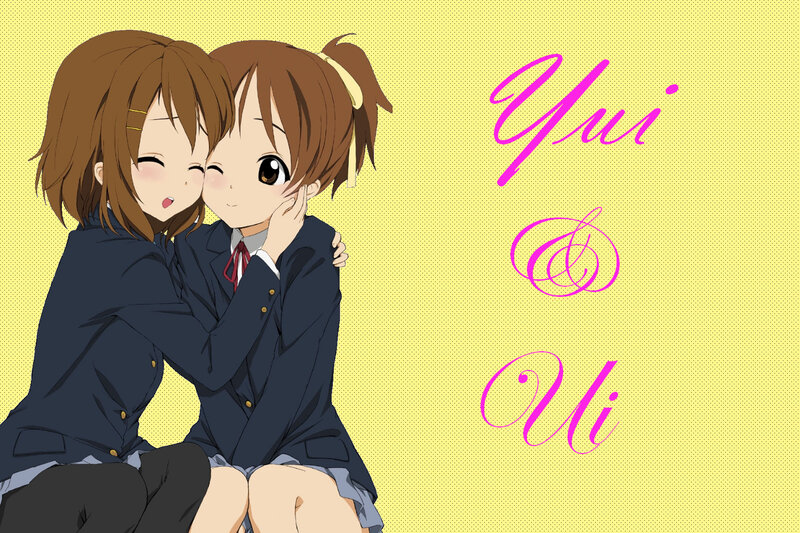 Yui and Ui hugging