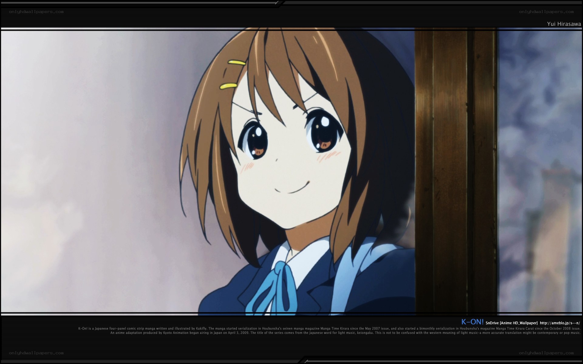 Yui Hirasawa smiling