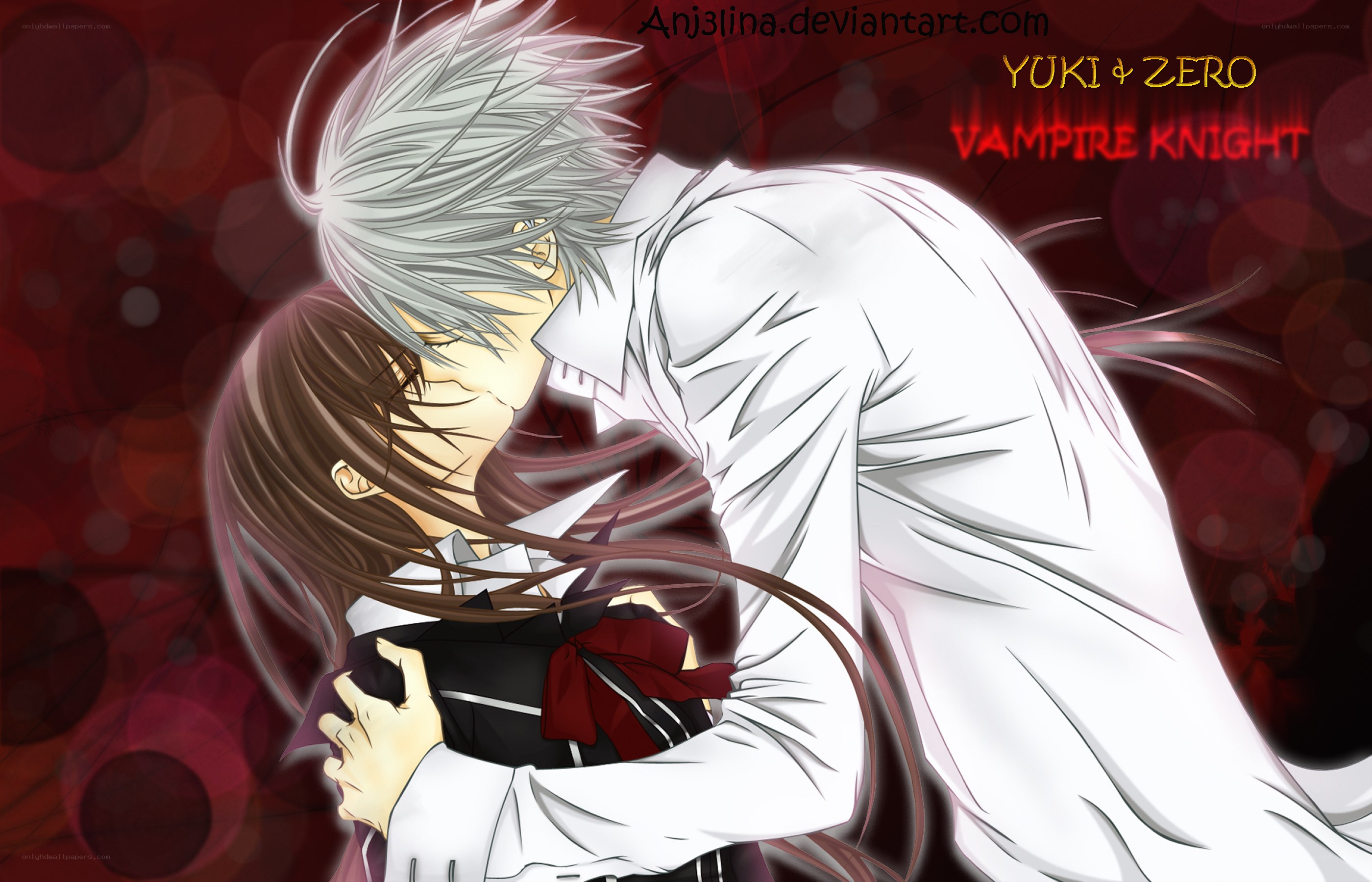 Yuki and Zero embrace
