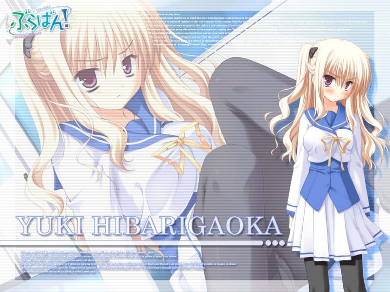 Yuki Hibarigaoka character art