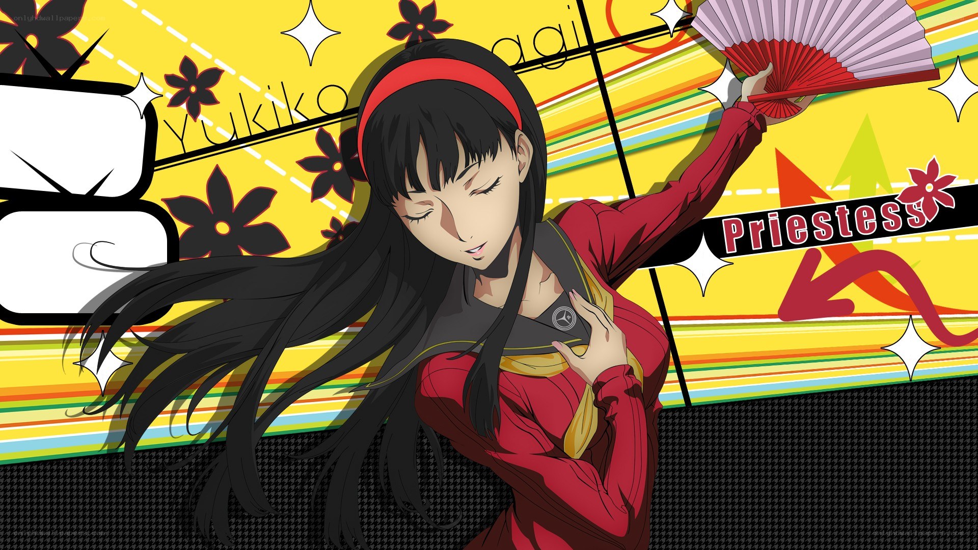 Yukiko Amagi in red