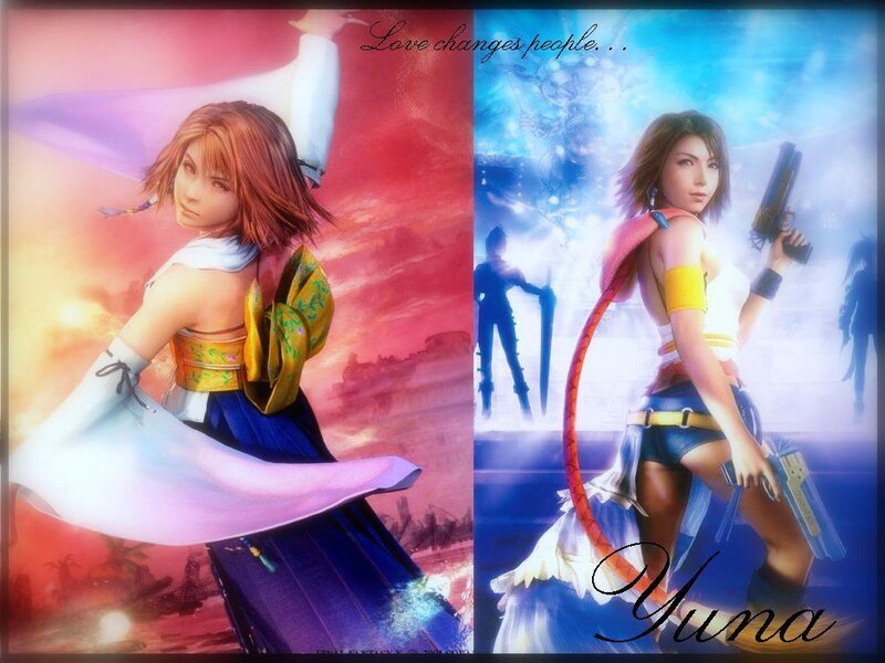 Yuna character comparison