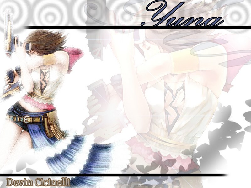 Yuna from Final Fantasy X