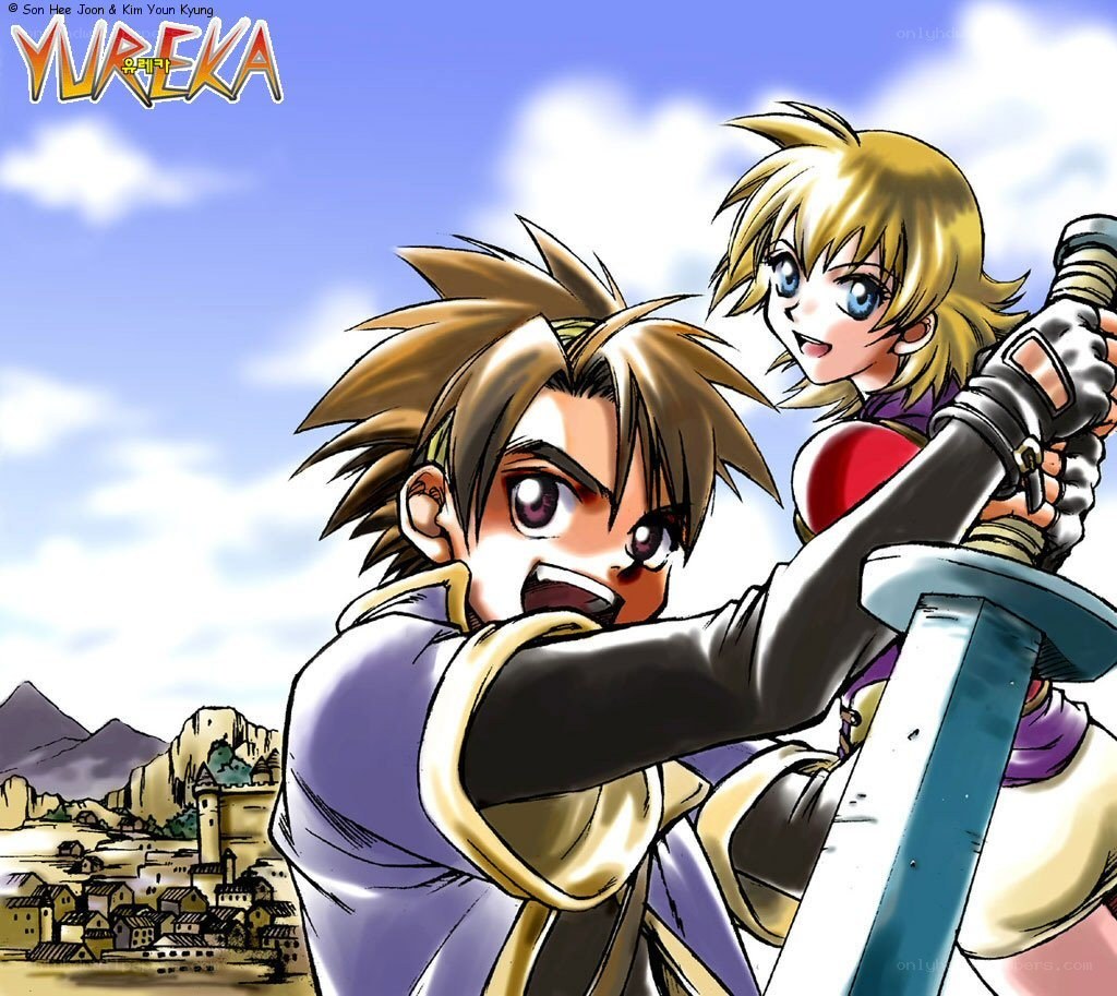 Yureka anime characters in action