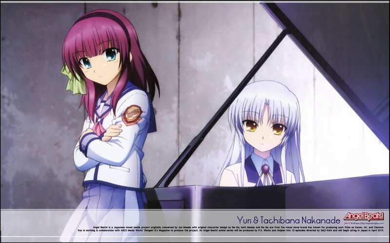 Yuri and Nakanade at the piano