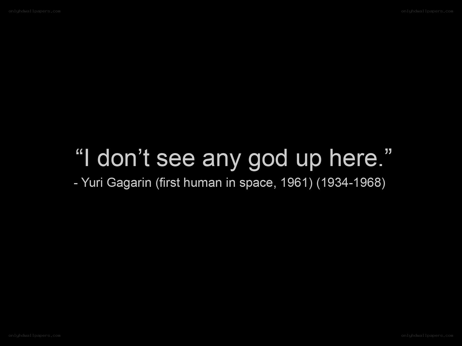 Yuri Gagarin quote
