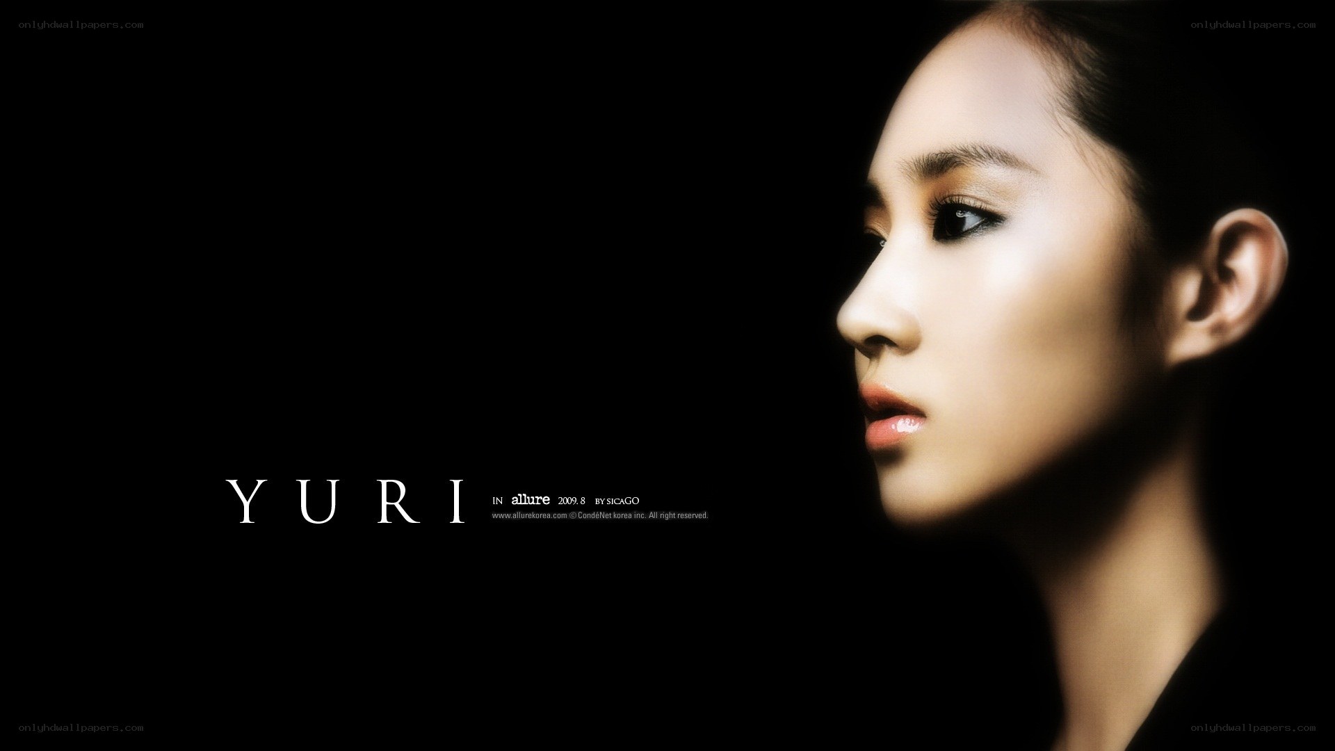 Yuri in Allure magazine