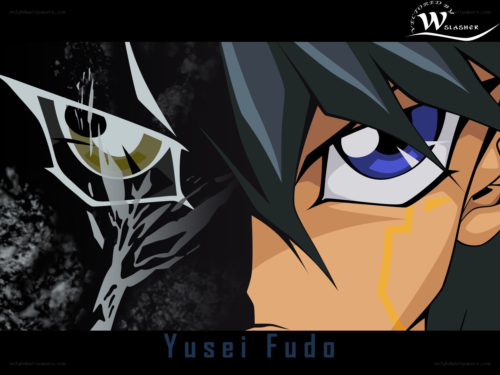 Yusei Fudo anime portrait
