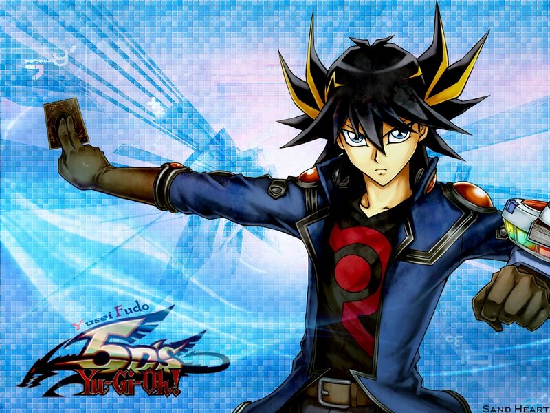 Yusei Fudo Holding Card