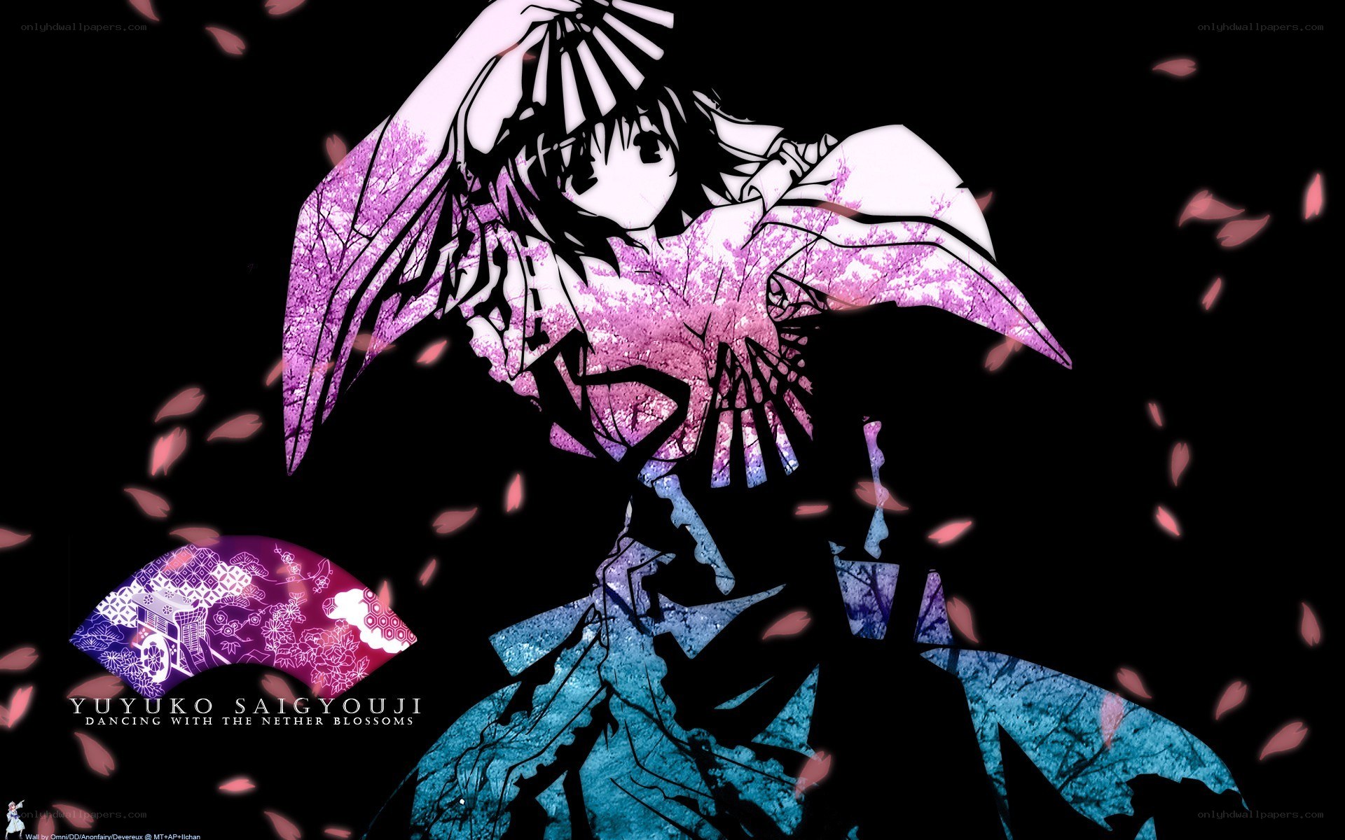Yuyuko Saigyouji dancing