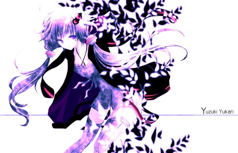 Yuzuki Yukari anime character