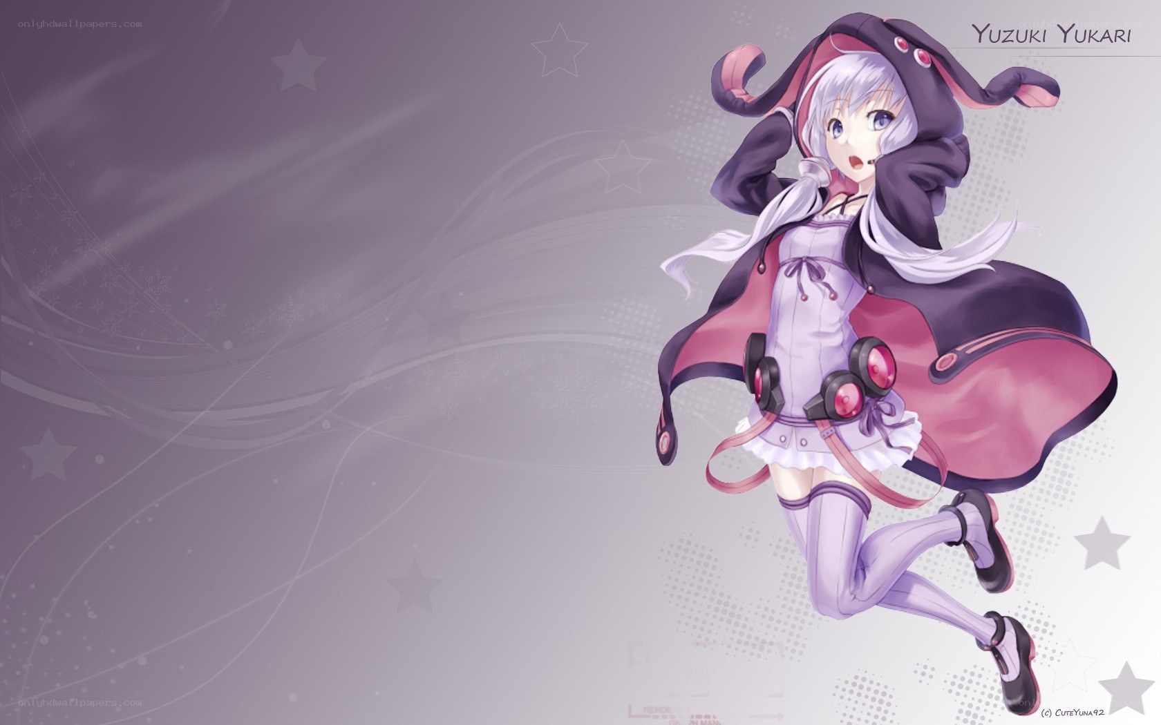 Yuzuki Yukari character art