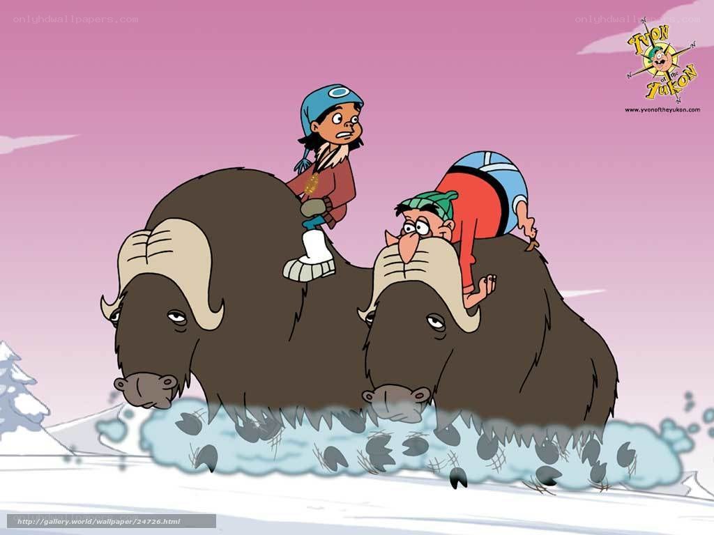 Yvon and the Yukon characters