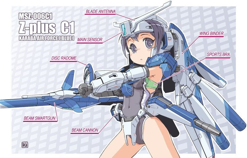 Z-plus C1 mecha character