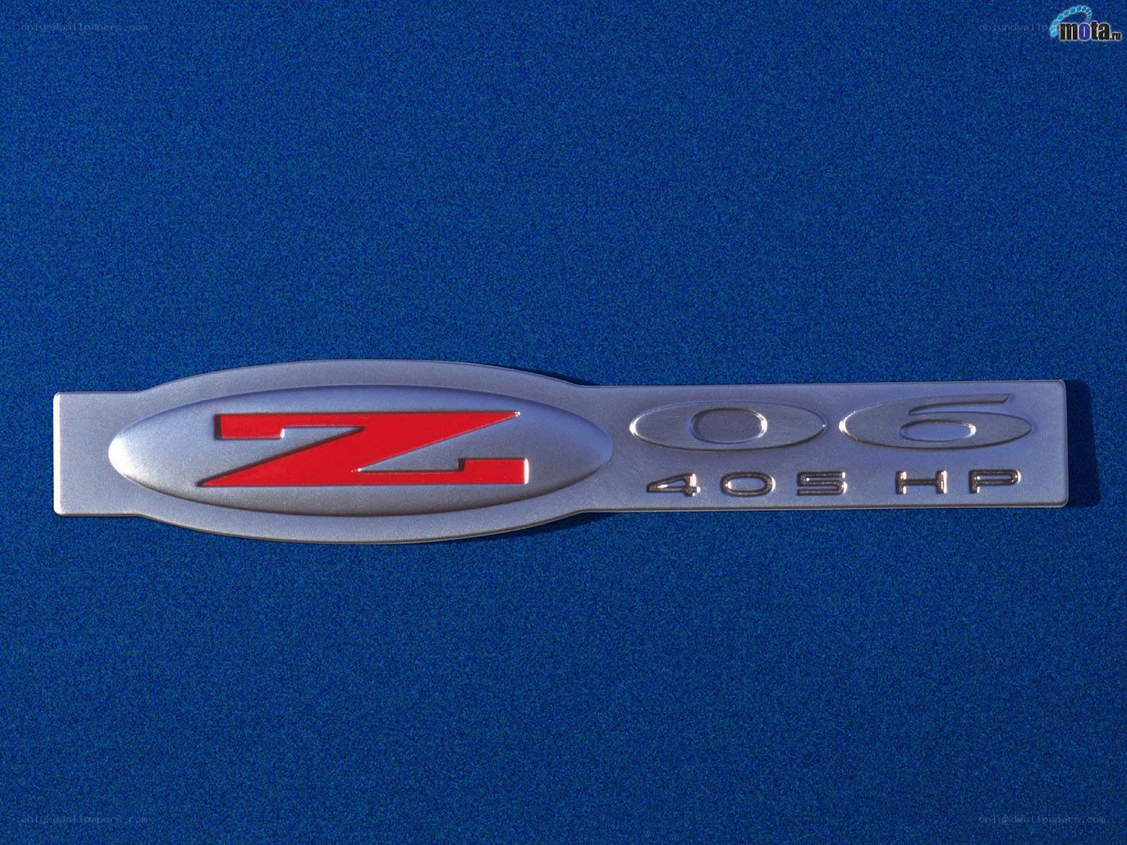 Z6 405 HP car badge