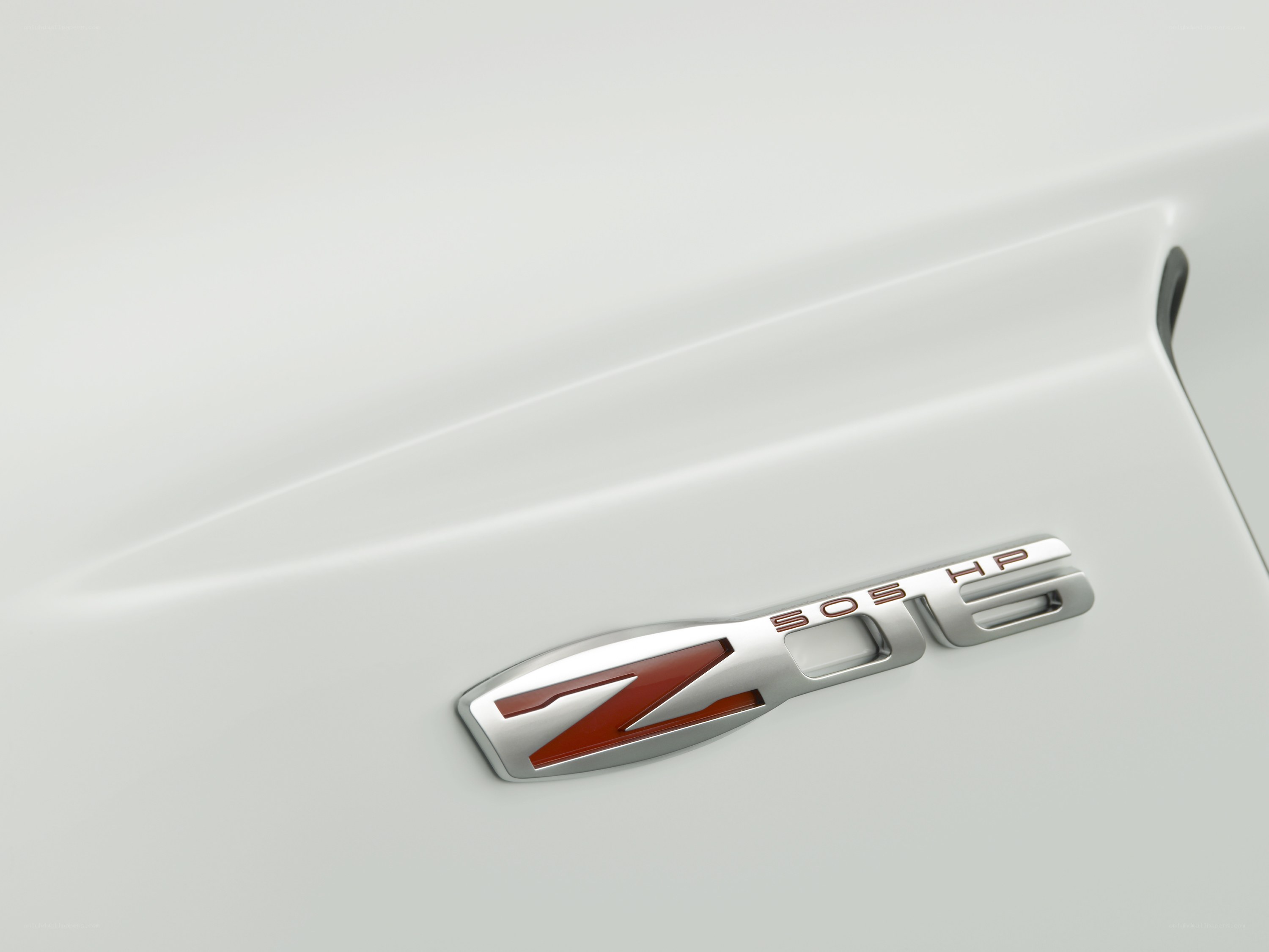 Z65 badge on white car