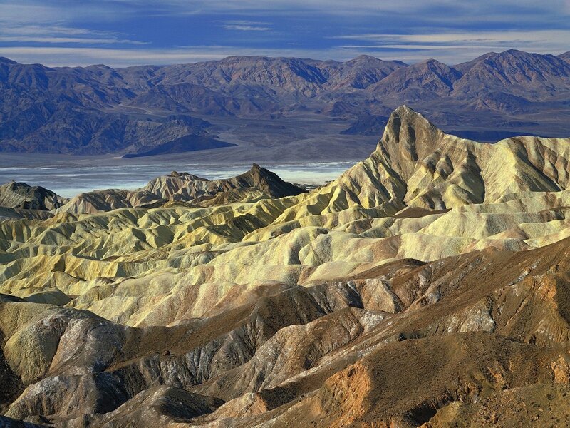 Zabriskie Point landscape