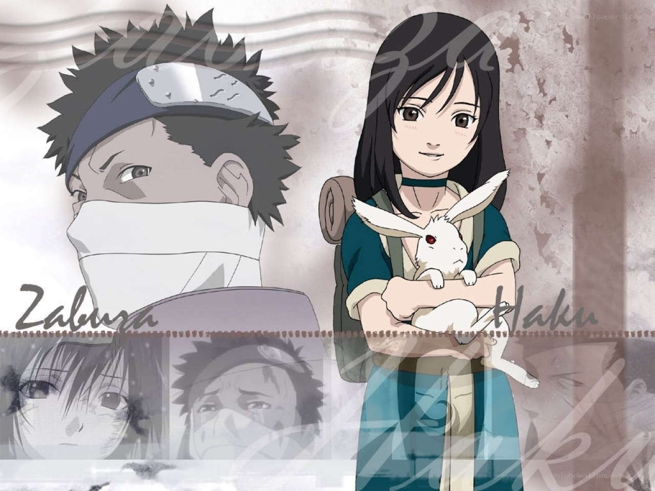 Zabuza and Haku from Naruto