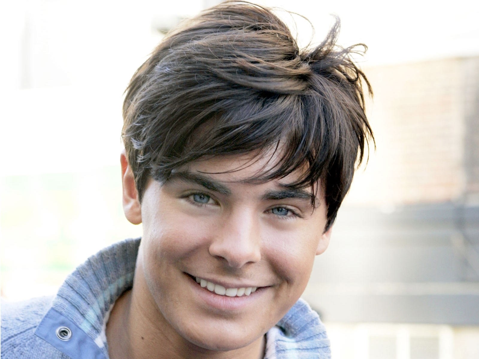 Zac Efron smiling portrait